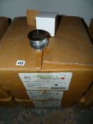 *3 Boxes Containing PEX Chrome Shower Tray Wastes 2 3/8 x 1 1/2