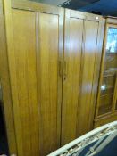 Oak Double Wardrobe