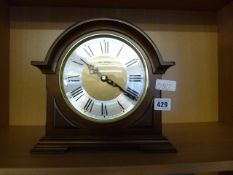 Mahogany Mantel Clock