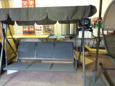 *3 Seat Swinging Garden Relaxer Sun Shade