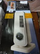 *NSA Mini Tower Fan 3SP  +