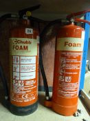 2 Chubb Foam Fire Extinguishers