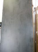 2.4m Length of Breakfast Bar Work Surface in Grey Slate Finish