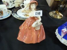 Coalport Figurine - Flora