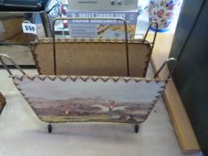 1950's Magazine Rack