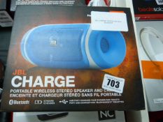*JBL CHARGE W/LESS SPK BLK