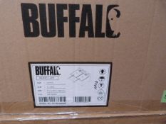 Buffalo L485 Table Top Electric 2 Compartment 2 Basket Fryer