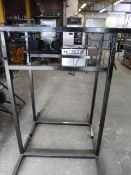 Pair of Adjustable Height Stands for the Use of Installation of Extraction Canopys