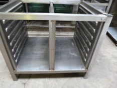 Stainless Steel Combi Oven Stand with Gastronorm Slides