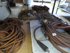 6 Assorted Welding & Extension Cables