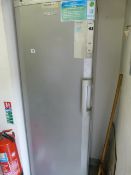 Beko A Class Upright Freezer in Silver Finish