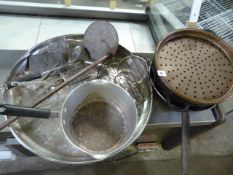 Large Stainless Steel Tray - Pizza Tray - Pans etc
