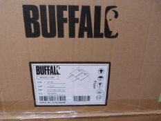 Buffalo L485 Table Top Electric 2 Compartment 2 Basket Fryer