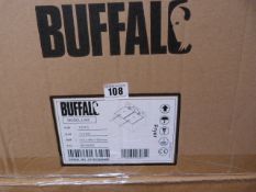 Buffalo L485 Table Top Electric 2 Compartment 2 Basket Fryer