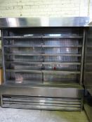 Caravell Stainless Steel Multi-Deck Refrigerated Display Unit