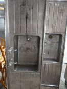 Stainless Steel Sink with Double Drainer & Taps