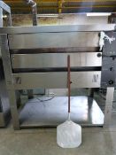Fage 2 Deck Pizza Oven Model Number 10570/2G - Year of Manufacture 2007