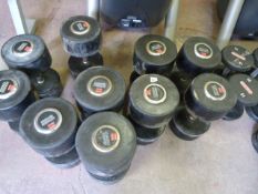 *10 Hammer Strength Dumbbells 2 42Kilos, 2 44Kilos, 2 46Kilos, 2 48Kilos, 2 50Kilos