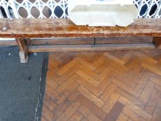 Pine Gymnasium Bench