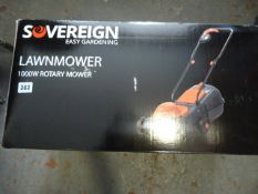 *Sovereign 1000w Lawn Mower