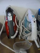 *2 Steam Irons - Being 1 Russell Hobbs  1 Steamworks