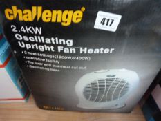 *Challenge Upright Fan Heater