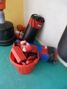 Assorted Boxing Accessories - Punch Bags etc