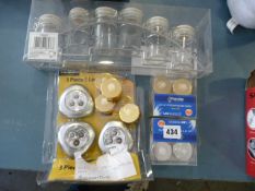 *Spice Rack - Jars - Lights - etc