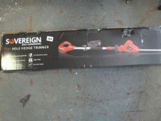 *Sovereign 18v Pole Hedge Trimmer Boxed
