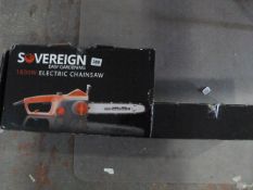 *Sovereign 1800w Electric Chainsaw