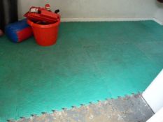 Green Rubber Floor Mats