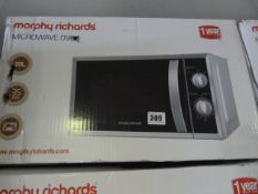 *Morphy Richards Boxed Microwave Oven