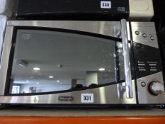 *Delonghi Chrome Microwave Oven