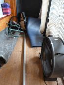 Large Industrial Cooling Fan - Gym Mats - Weight Training Equipment etc