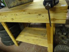 Pine Work Bench