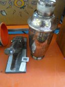 Cocktail Shaker & Crocodile Ornament