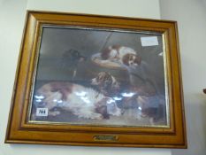 Framed Print - Entitled Waiting for Master