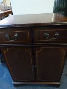 Mahogany Hi-Fi Cabinet