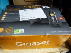 *Gigaset Model AS185 Duo Cordless Telephone Set