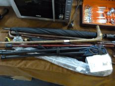 Collection of Walking Sticks etc