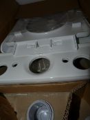 *Moretti White Toilet Cistern & Seat