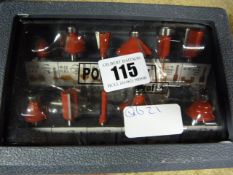 12 Piece Router Bit Set