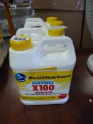 4 x 1 Litre Containers of Sentinel X100 Inhibitor
