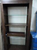 *Portland Walnut Bookcase