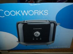 *Cookworks 2 Slice Toaster