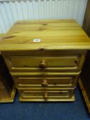 Pine Bedside Cabinet