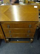 Oak Fall Front Bureau