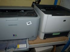 2 Computer Printers - Samsung & HP