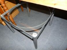 Wrought Iron & Plate Glass Table