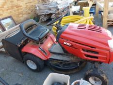MTD RH115B Ride On Petrol Driven Rotary Lawn Mower with Collector